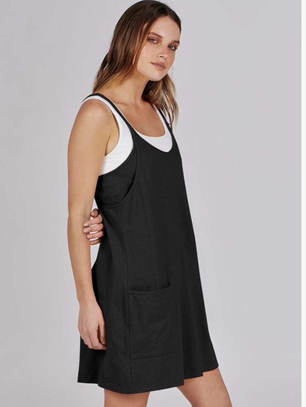 Double Layer Romper Dress